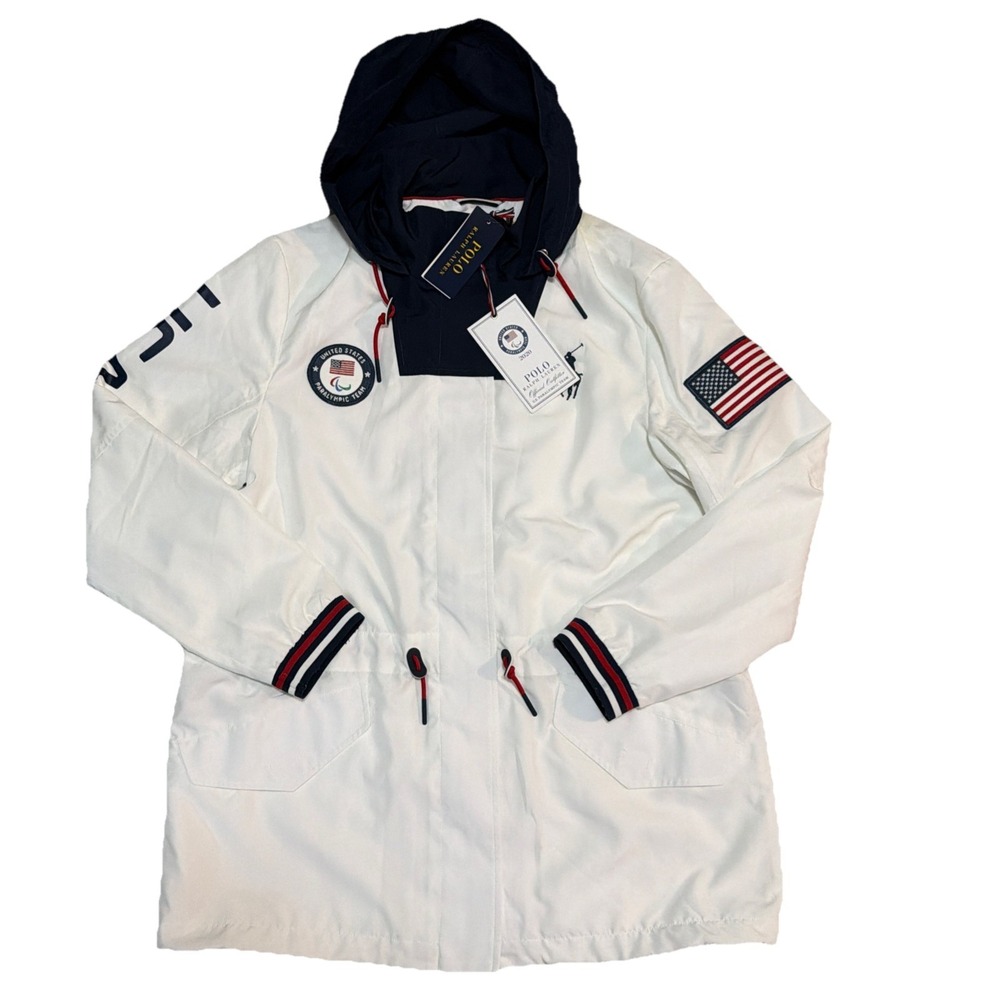NWT‎ Polo Ralph Lauren Women's 2020 Paralympic Team Medium Jacket
